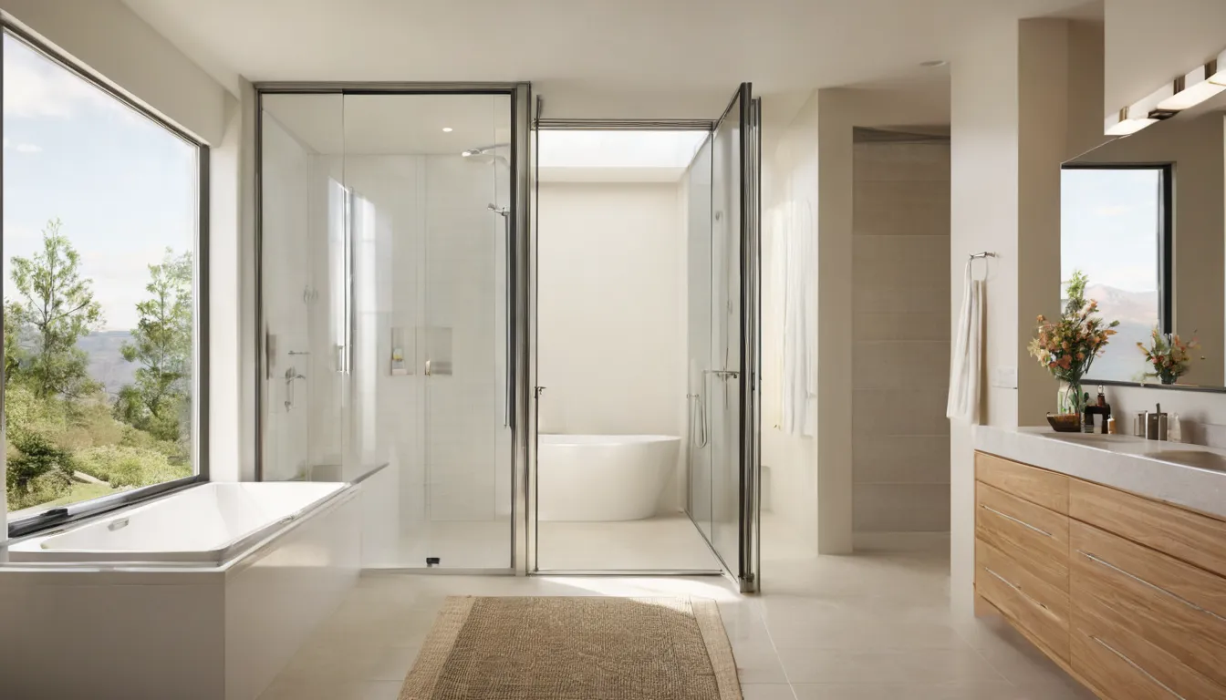A bright, accessible bathroom with a walk-in tub in a Blaine home